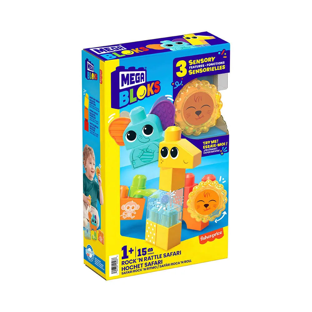 Mega Blocks Rock N Rattle Safari