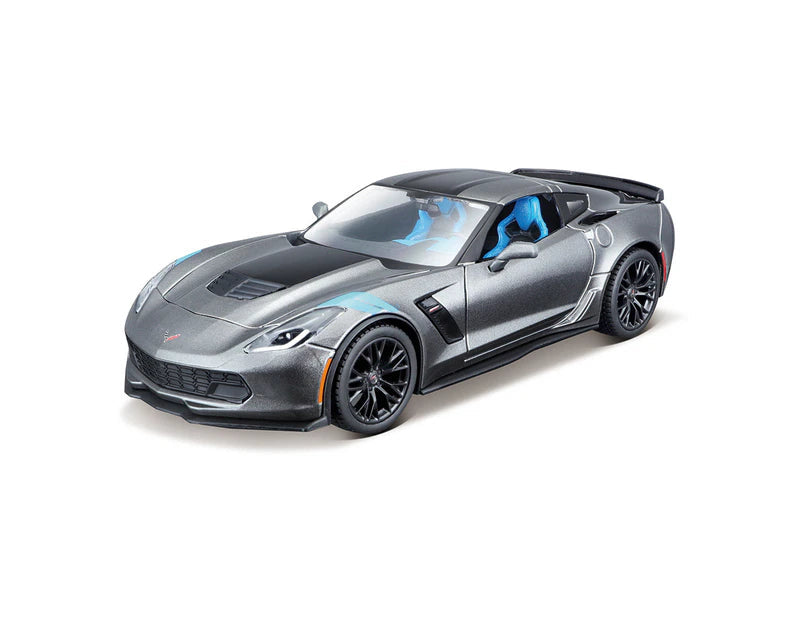 D/C 1:24 2017 CORVETTE GRAND SPORT SILVE