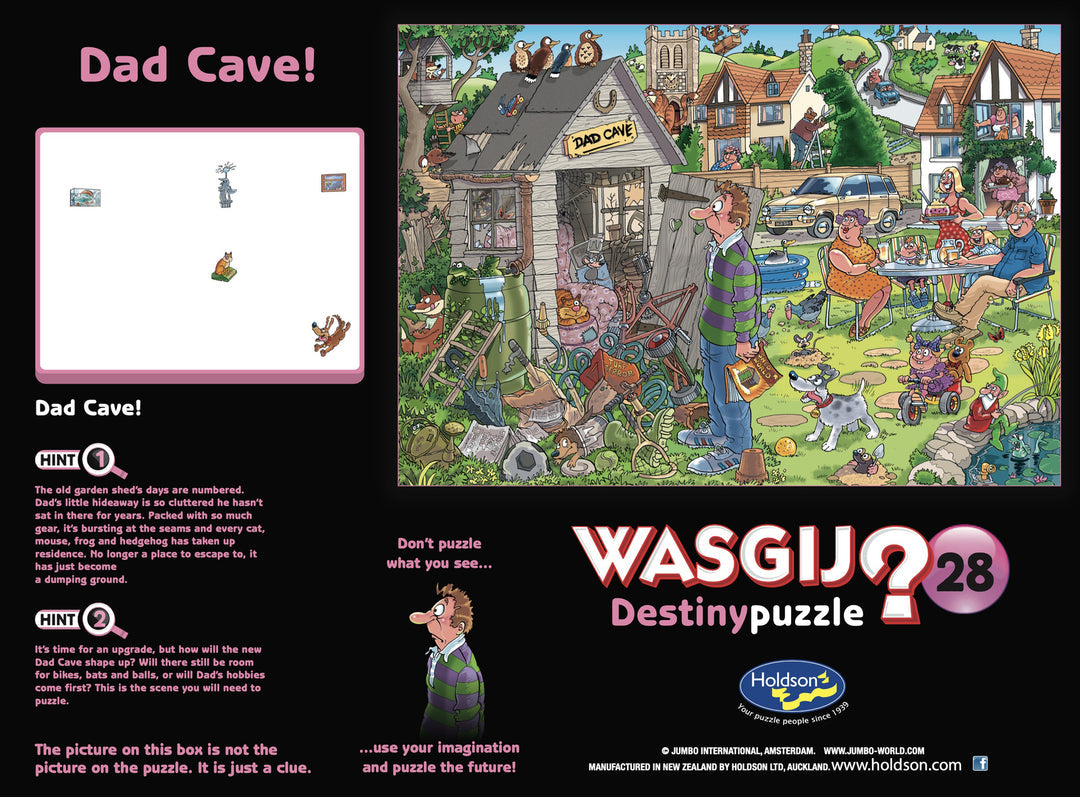 PUZZLE WASGIJ #28 DESTINY DAD CAVE