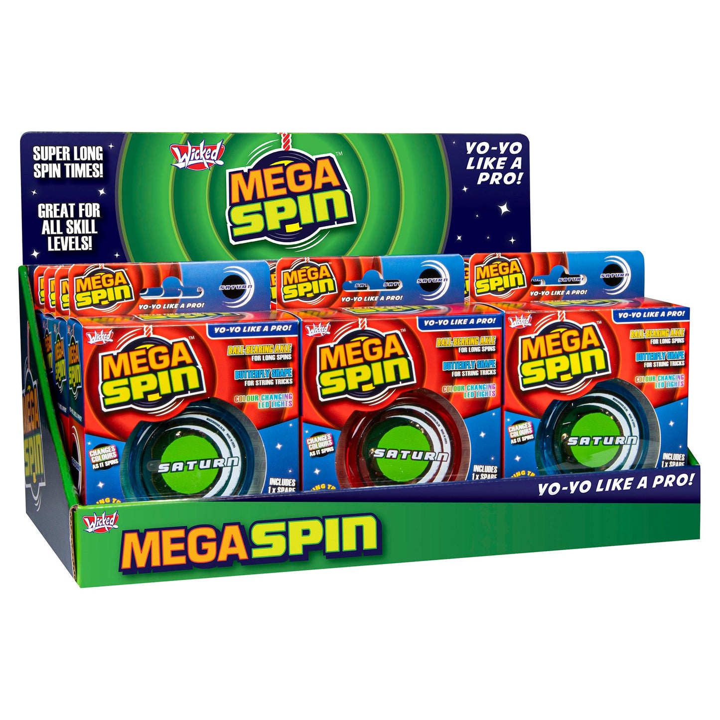 WICKED MEGA SPIN SATURN YOYO
