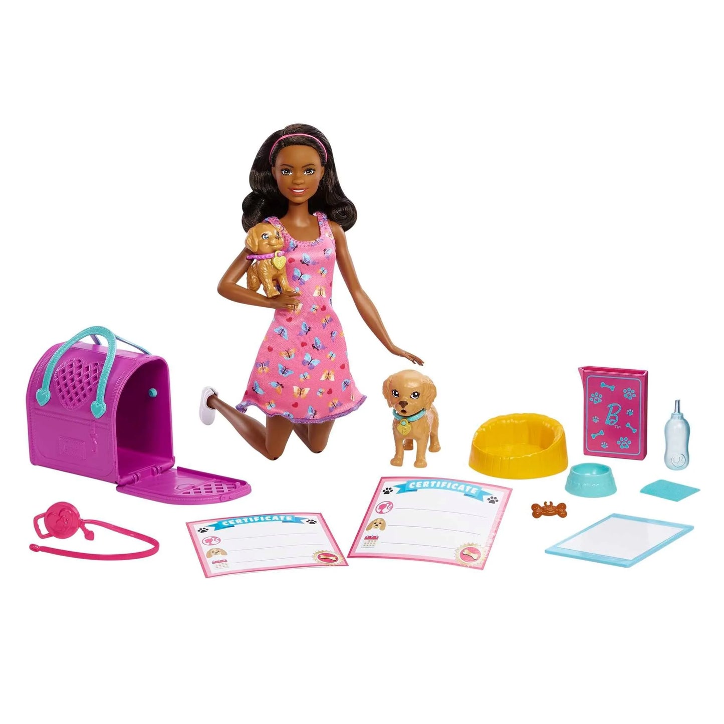 Brb Pup Adoption Doll & Accessories