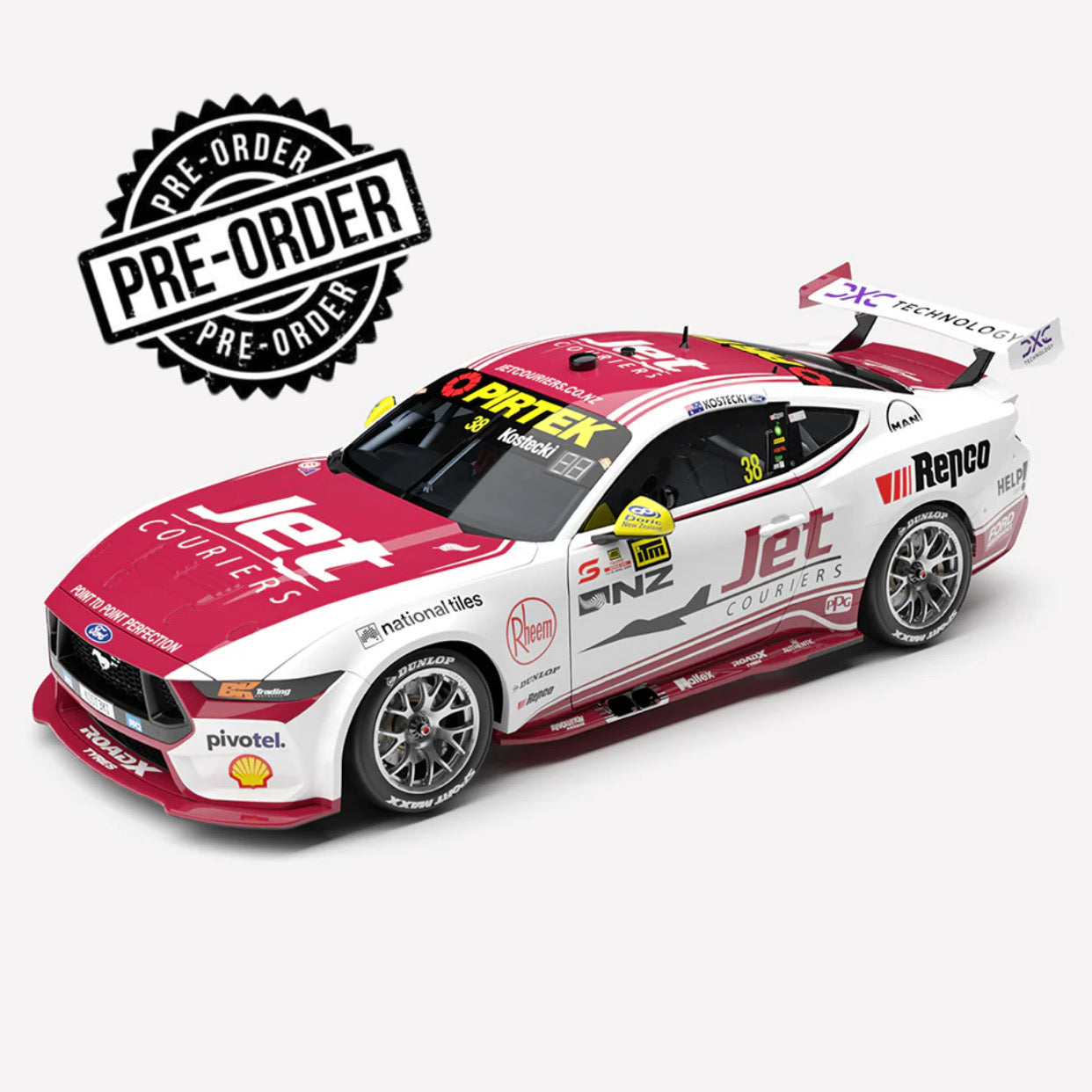 1:18 JET COURIER #38 25 ITM TAUPO BRODIE