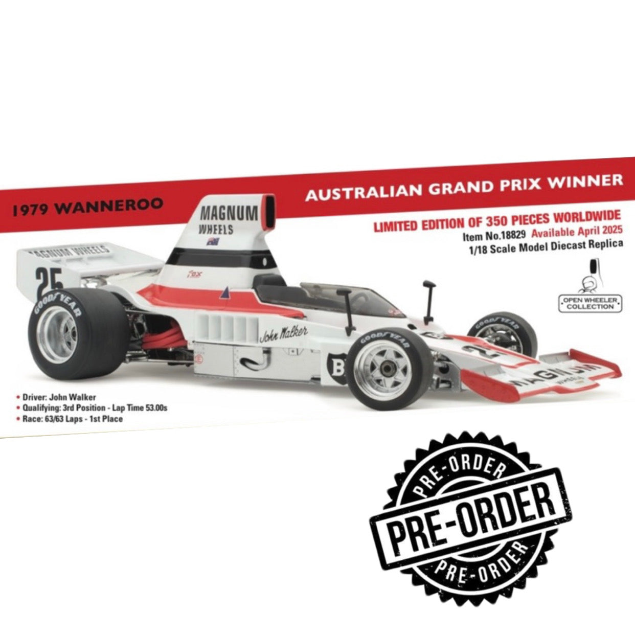 1:18 LOLA T332 1979 WANNEROO AUS WINNER
