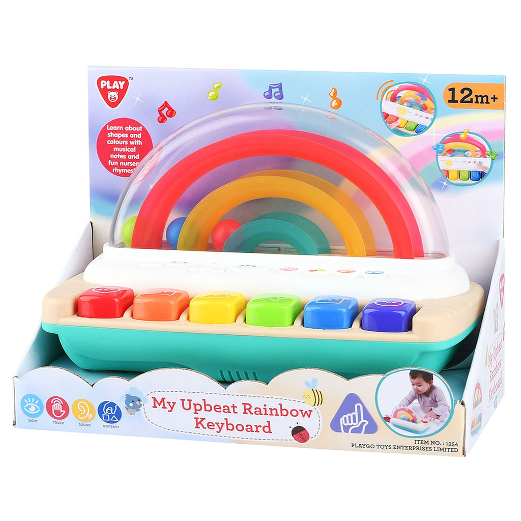 PLAYGO MY UPBEAT RAINBOW KEYBOARD