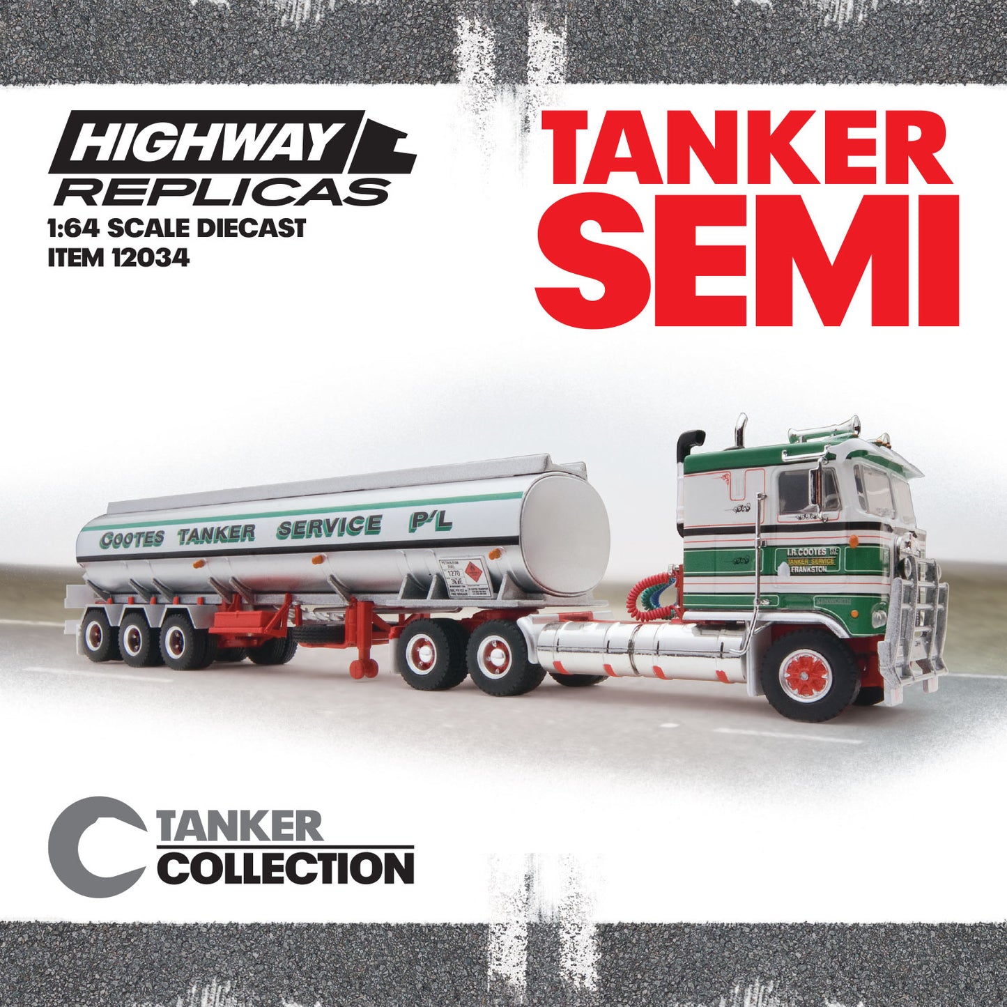 1:64 HIGHWAY COOTES TANKER SEMI