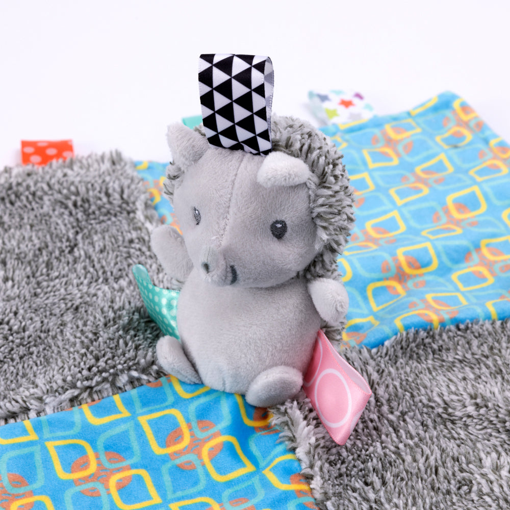 PLUSH MARY MEYER TAGGIES HEDGEHOG BLANKI