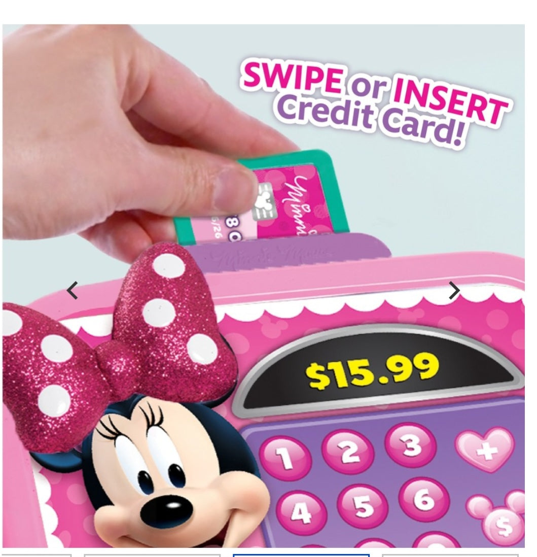 MINNIE MOUSE BOWTIQUE CASH REGISTER