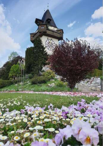 Puzzle 1000Pc Clocktower In Graz