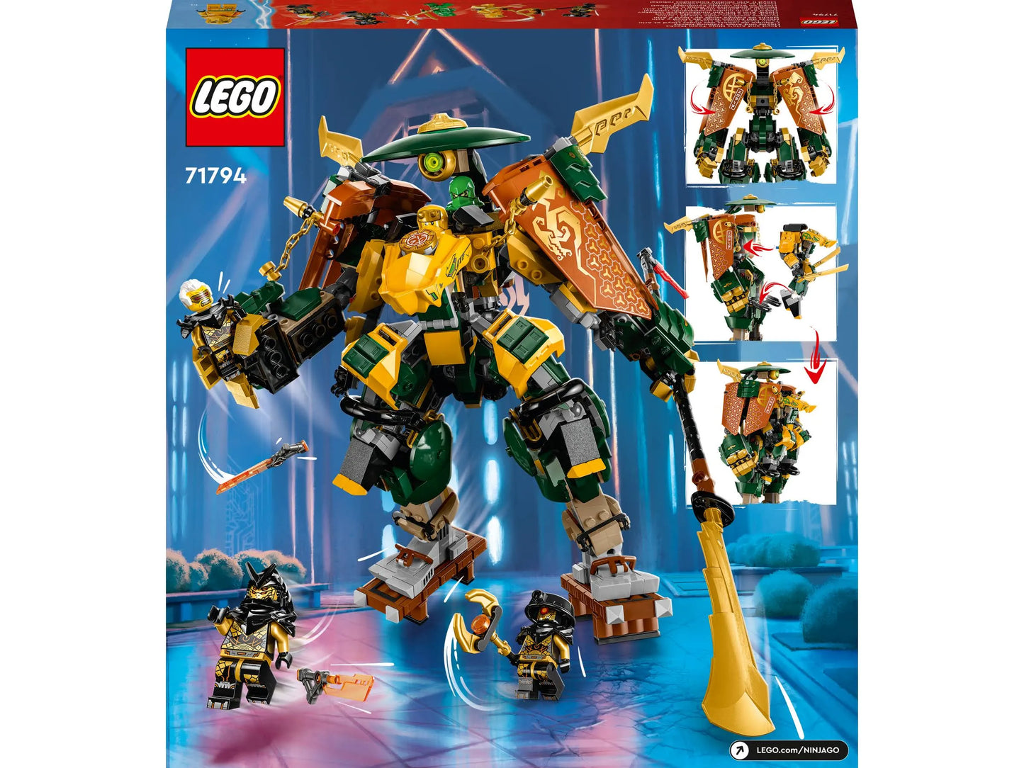 LEGO 71794 NINJAGO LLOYD/ARIN NINJA TEAM