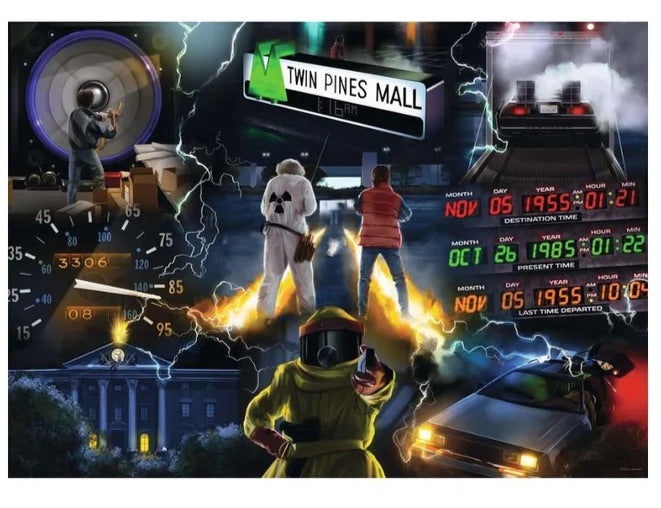 Puzzle 1000Pc Movie Back To The Future
