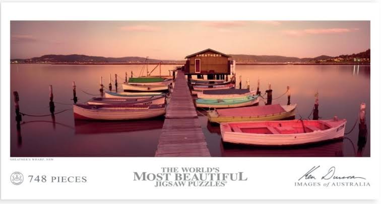 PUZZLE 748PC KEN DUNCAN SHEATHER'S WHARF