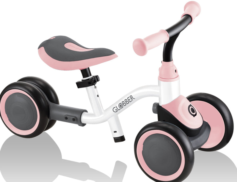 Globber Learning Bike 3In1 White/P Pink