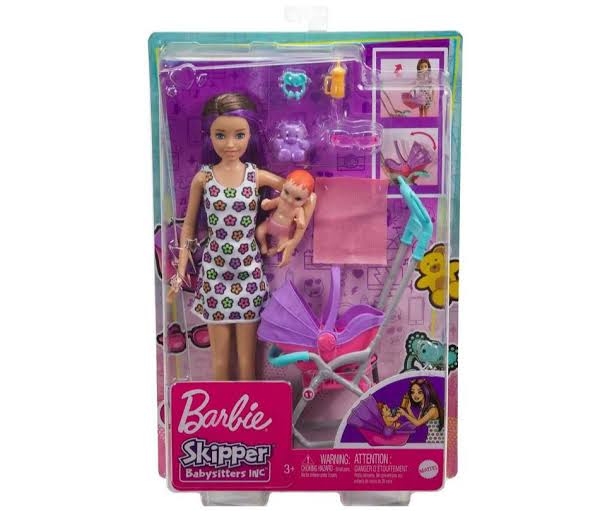Brb Skipper Babysitter Playset Ast