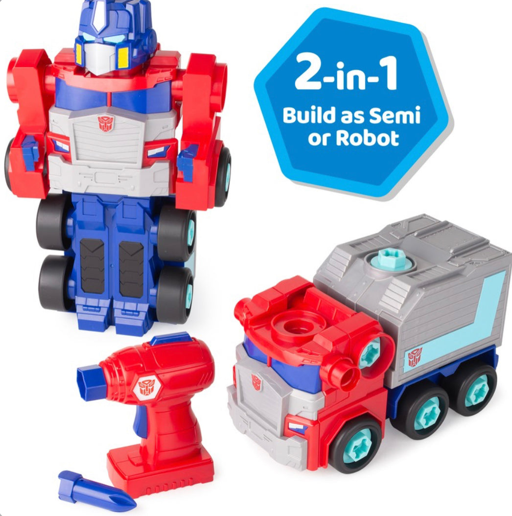 Build A Buddy Tra 2 In 1 Optimus Prime