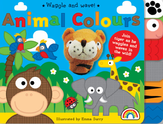 Book Wiggle And Wave Animal Colours