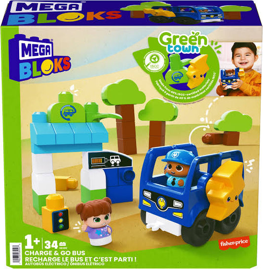 Mega Bloks Charge & Go Bus