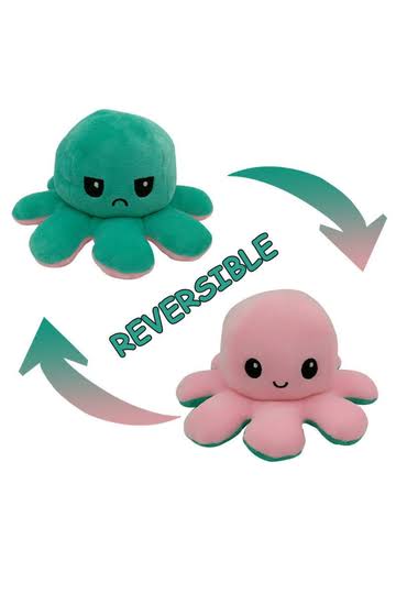 PLUSH MOODY OCTOPUS 14" ASSTD