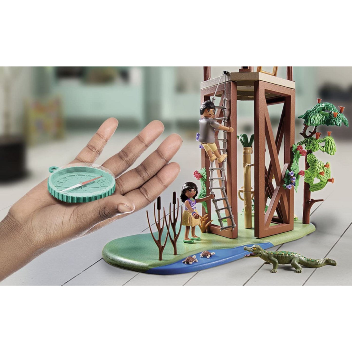Playmobil 71008 Research Tower W Compass