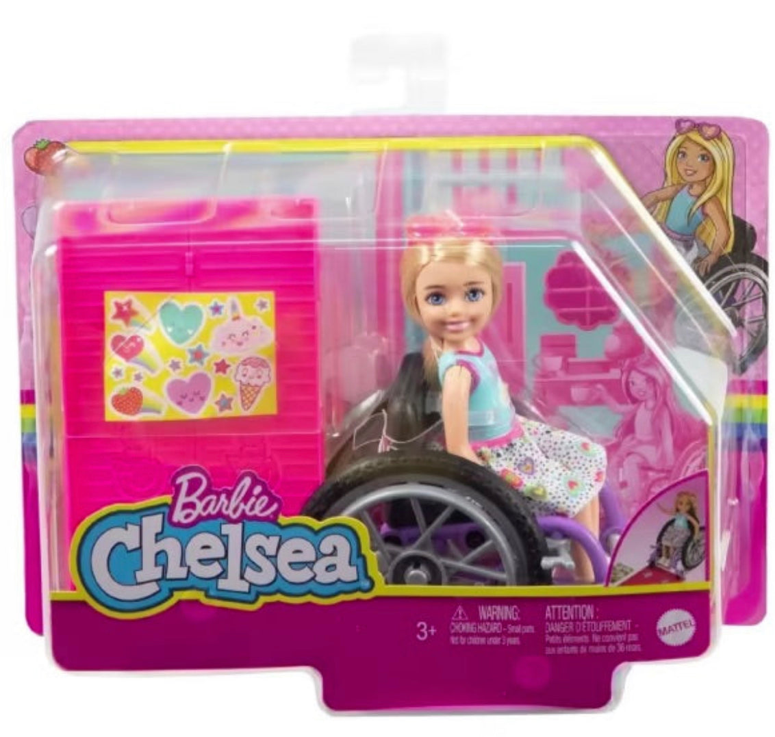 Brb Chelsea Wheelchair Doll