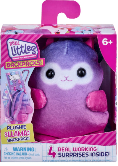 REAL LITTLES S7 PLUSHIES BACKPACKS