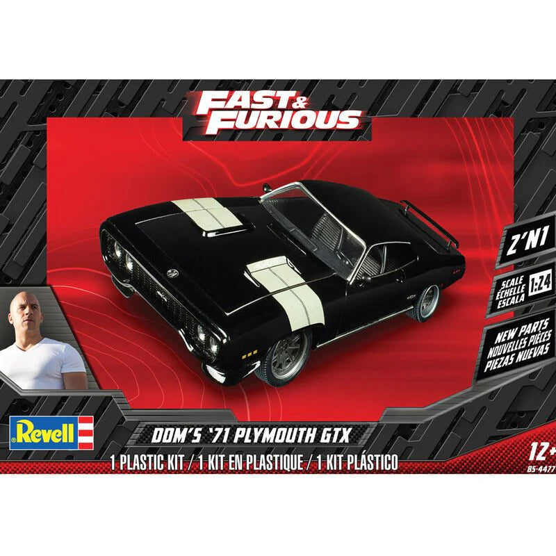 Revell 1:24 Doms 71 Plymouth Gtx