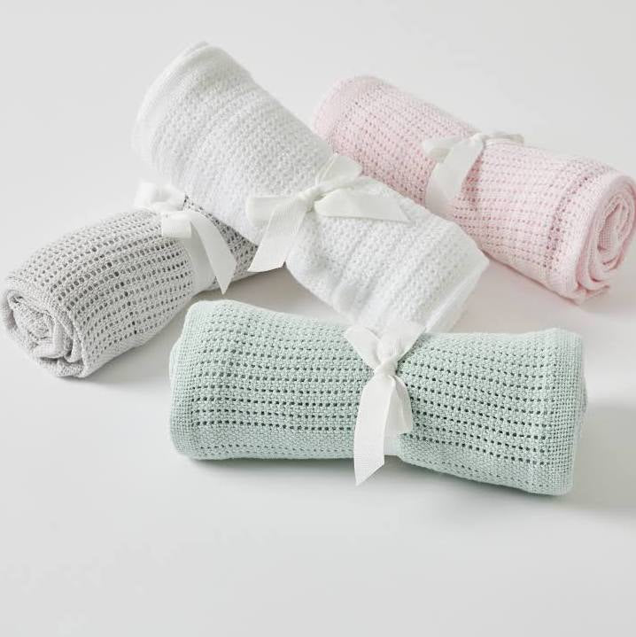 PILBEAM COTTON CELLULAR BLANKET AST