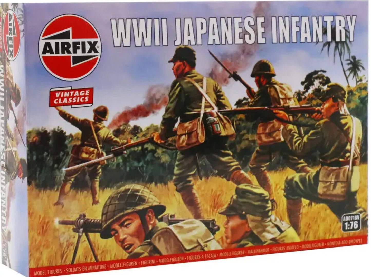 Airfix 1:76 Wwii Japanese Infantry