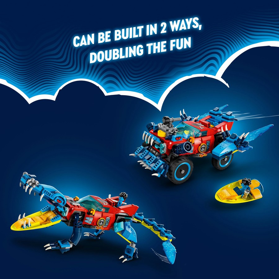 LEGO 71458 TITAN CROCODILE CAR