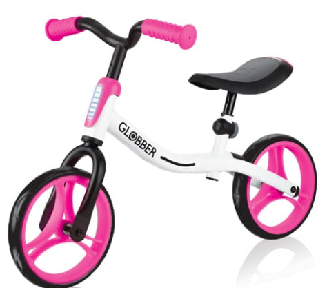 Globber Go Bike White/Neon Pink