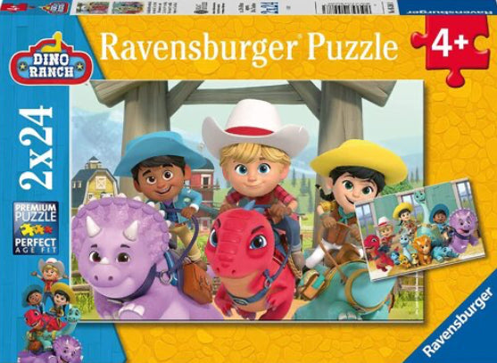 Puzzle 2X24Pc Dino Rance Friendship