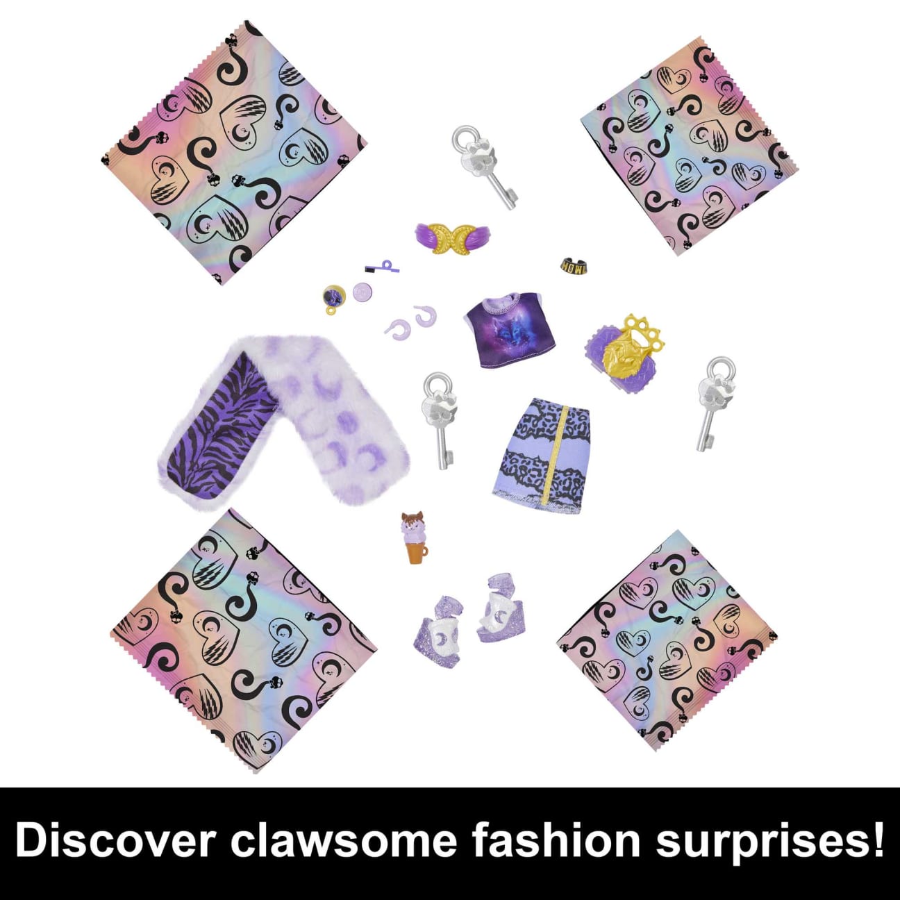 Monster High Fear Idescent Clawdeen Wolf