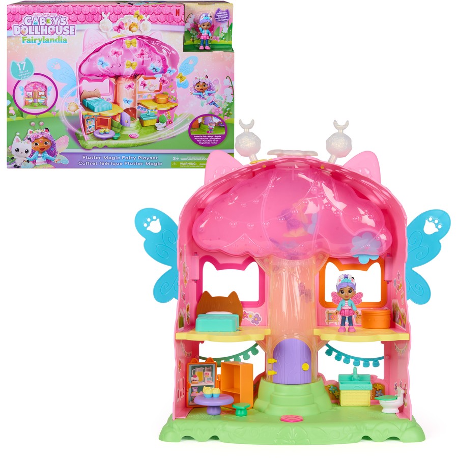 GABBY'S DOLLHOUSE FAIRYLANDIA FAIRY SET
