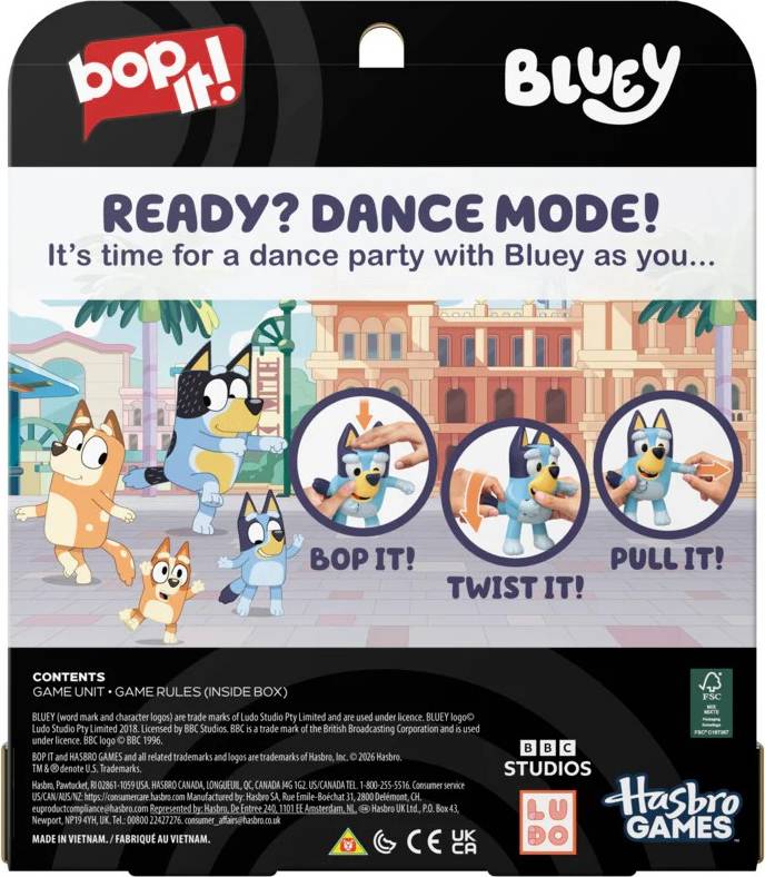 GAME BOP IT BLUEY