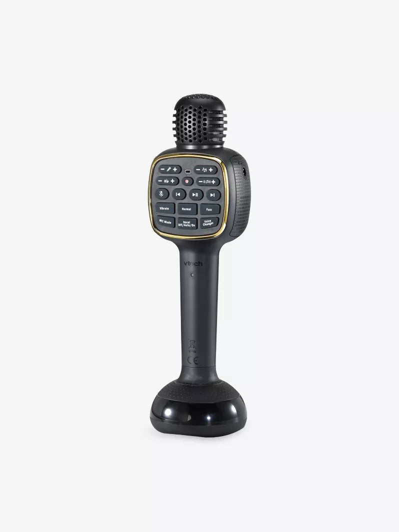 VTECH KARAOKE LIGHTS MIC BLACK