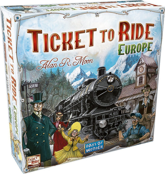 GAME TICKET TO RIDE EUROPE