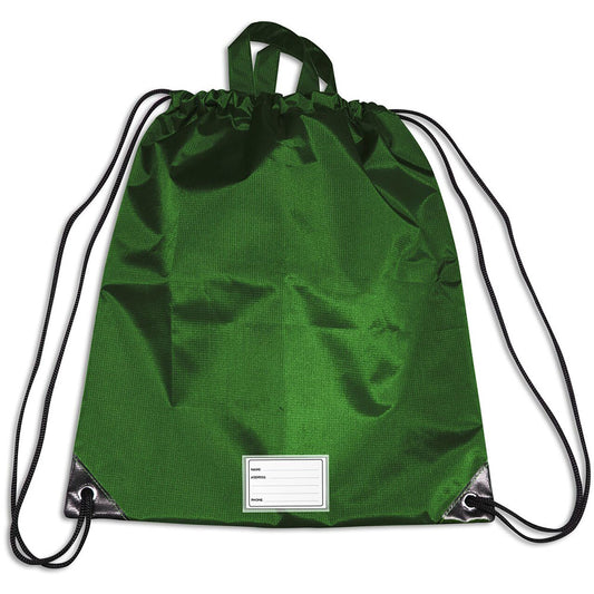 Multi Purpose Bag Drawstring Dark Green