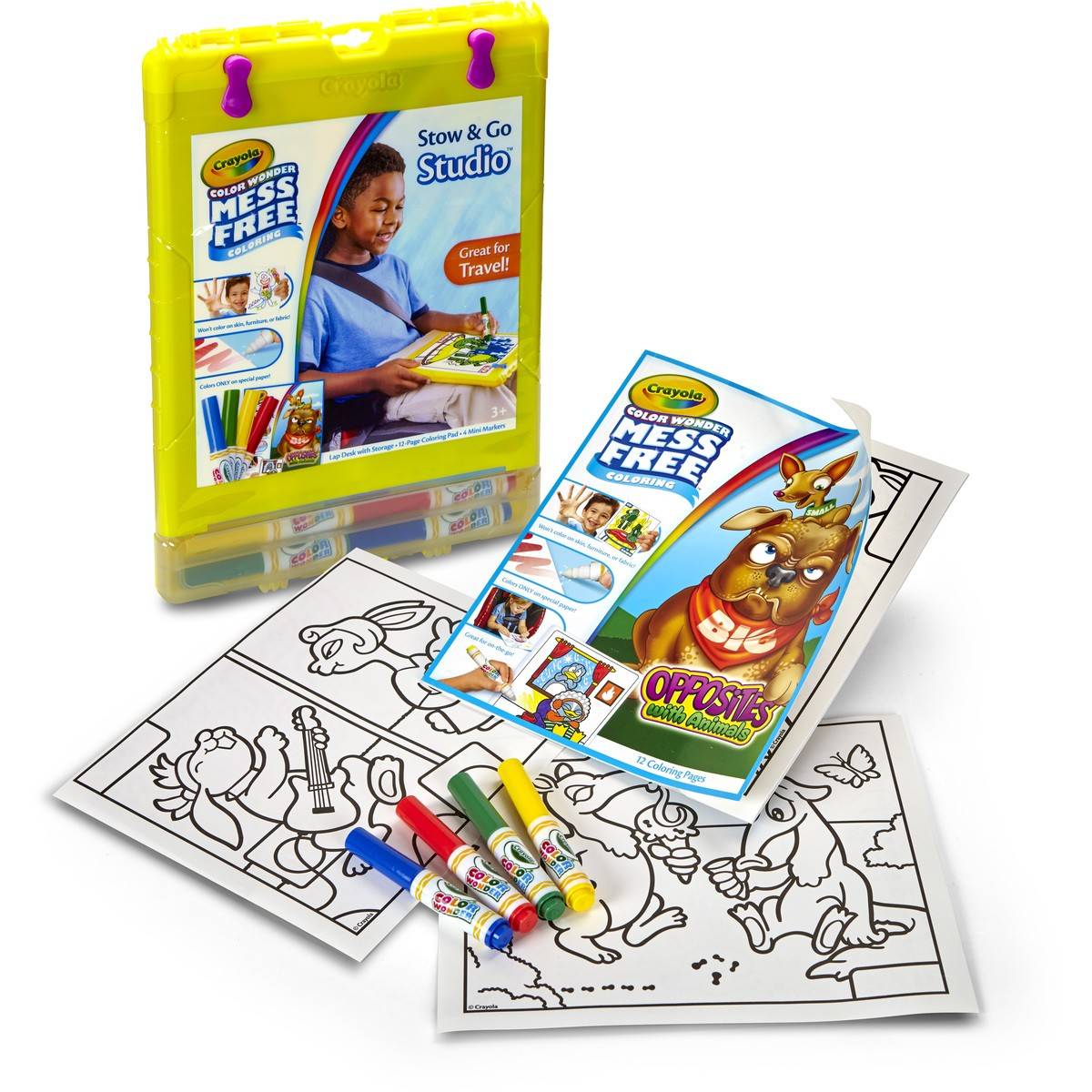 CRAYOLA COLOR WONDER STOW & GO STUDIO