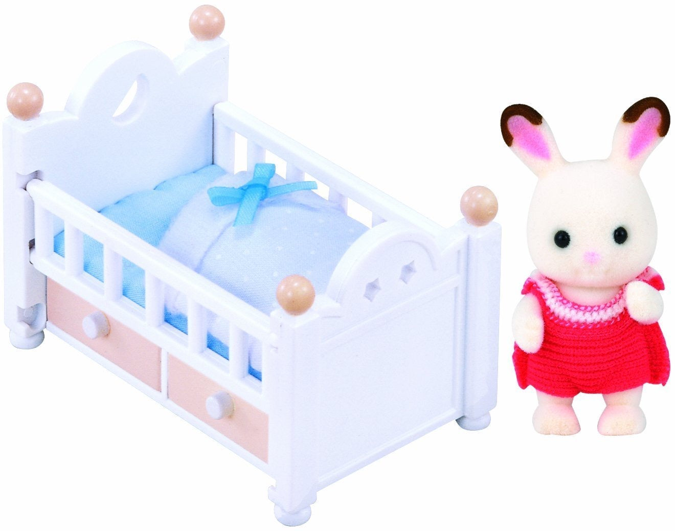 SYL/F CHOCOLATE RABBIT BABY SET