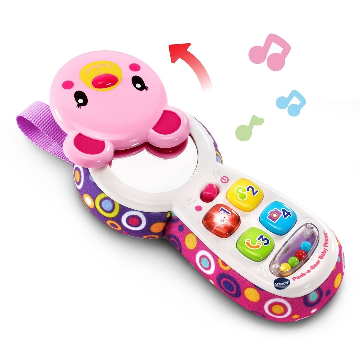 Vtech Peek & Play Phone Pink