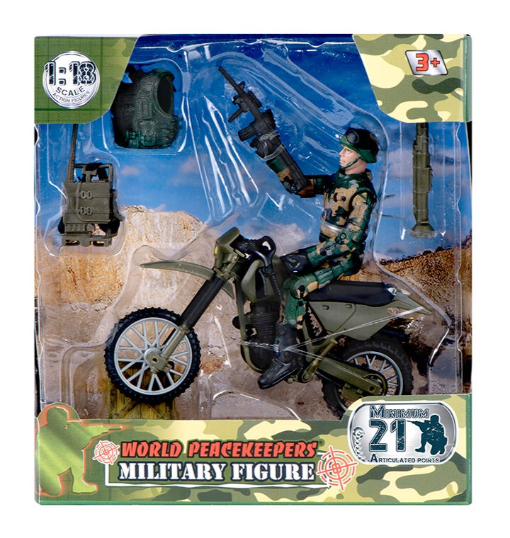 WORLD PEACE WPK FIGURE & ACCESSORY