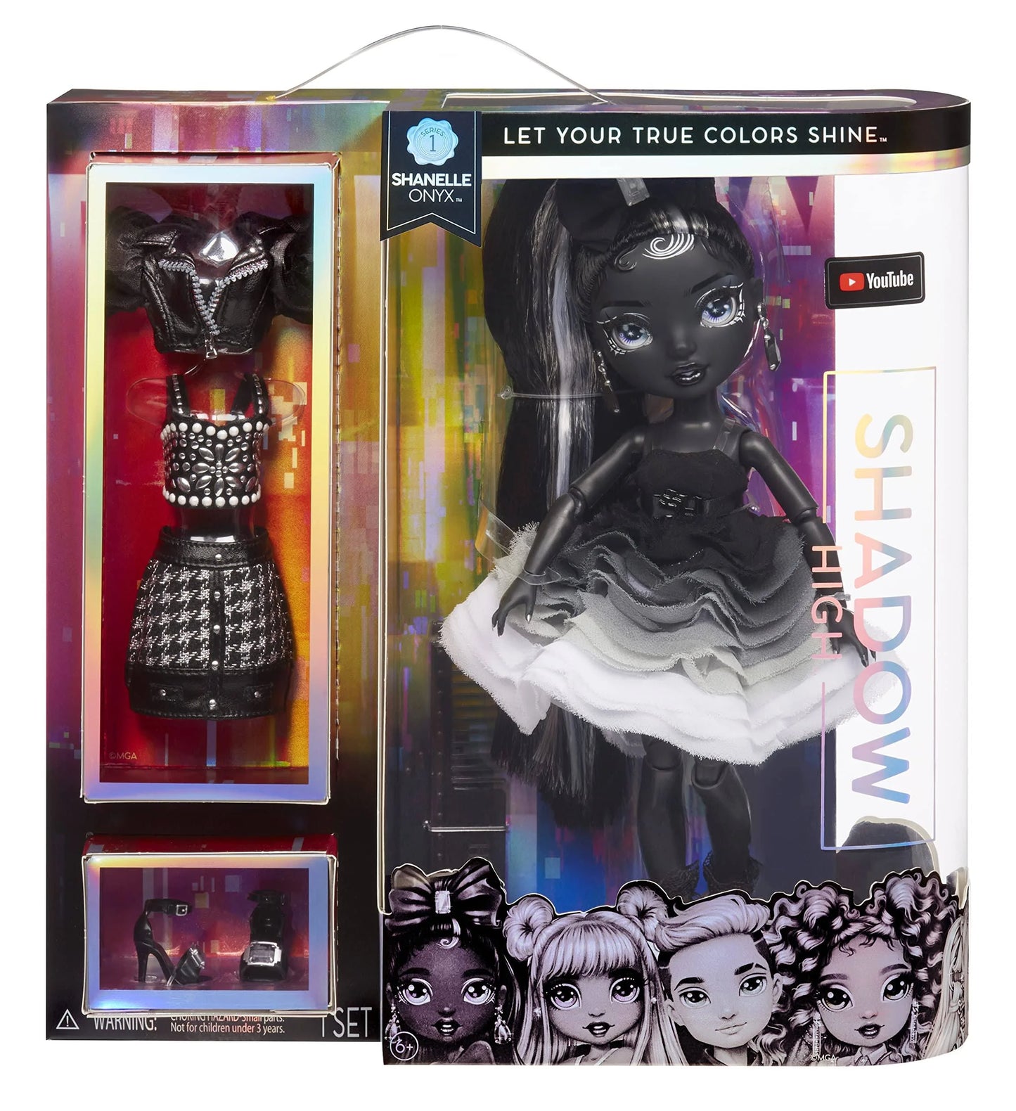 SHADOW HIGH DOLL AST1 SHANELLE ONYX