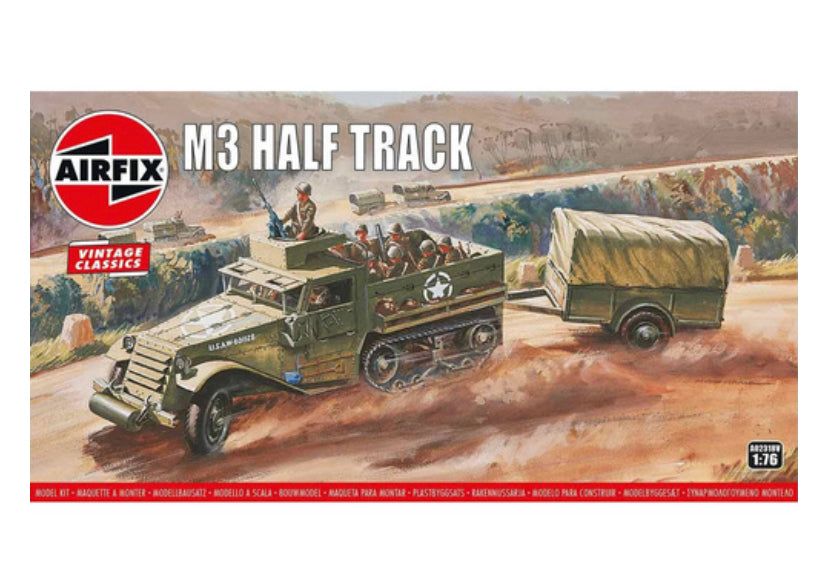 AIRFIX 1:76 HALF TRACK M3