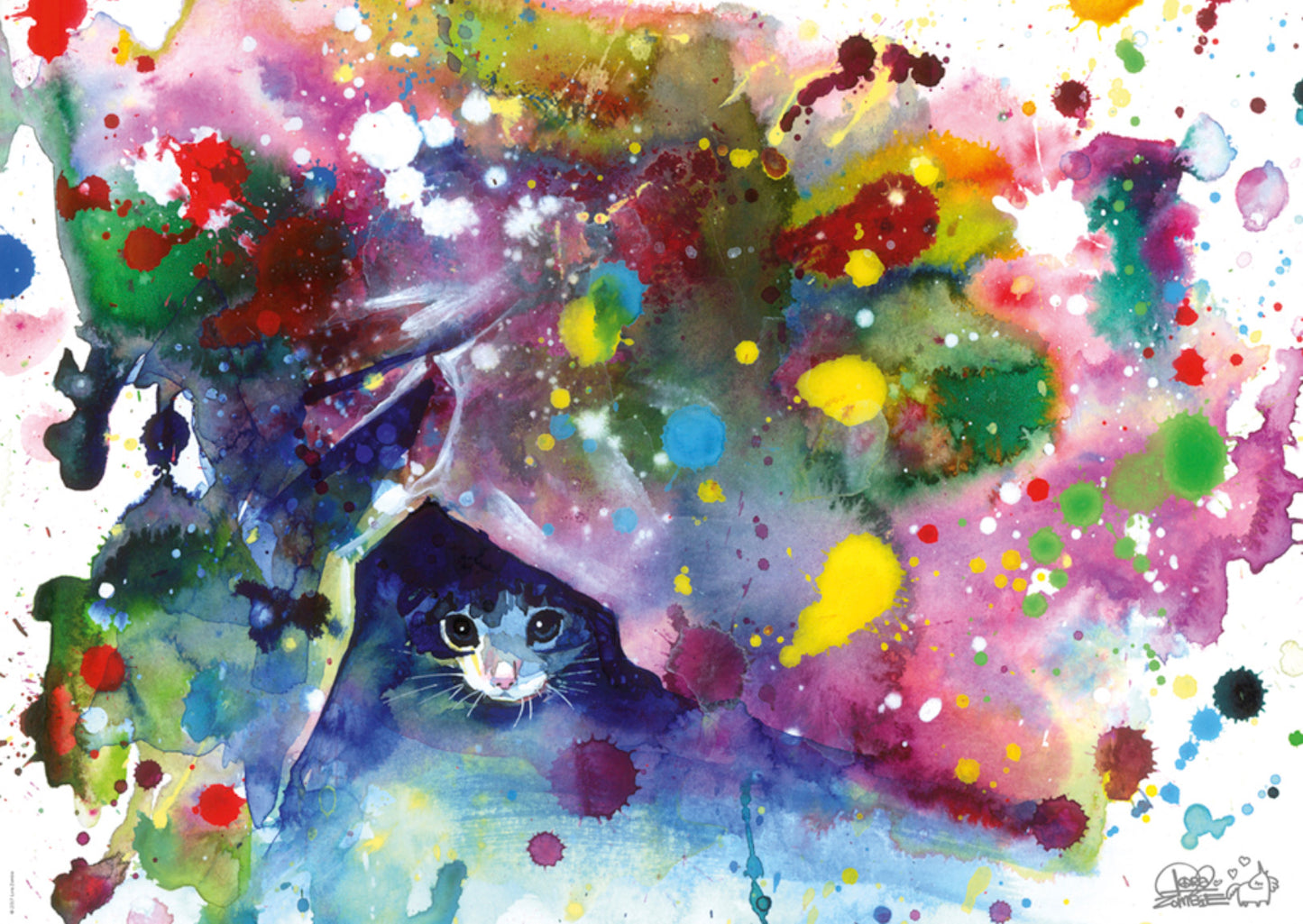 Puzzle 1000Pc Heye Free Colors Meow