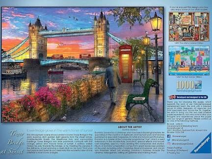 Puzzle 1000Pc Tower Bridge At Sunset