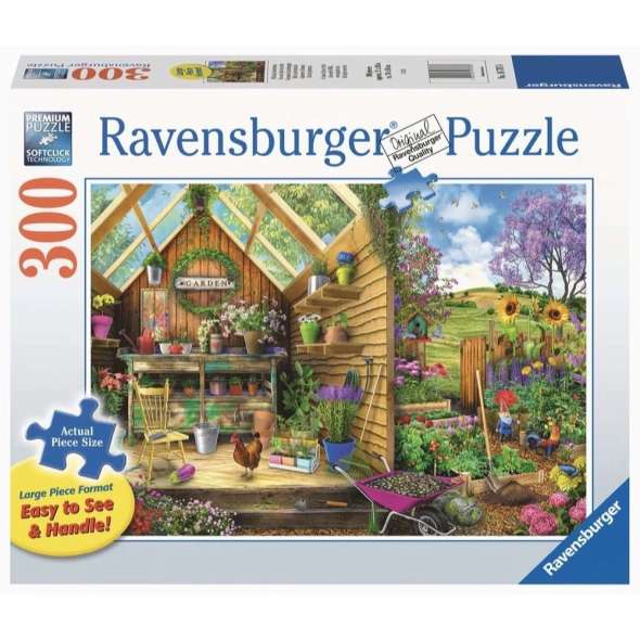 PUZZLE 300PC GARDENERS GETAWAY