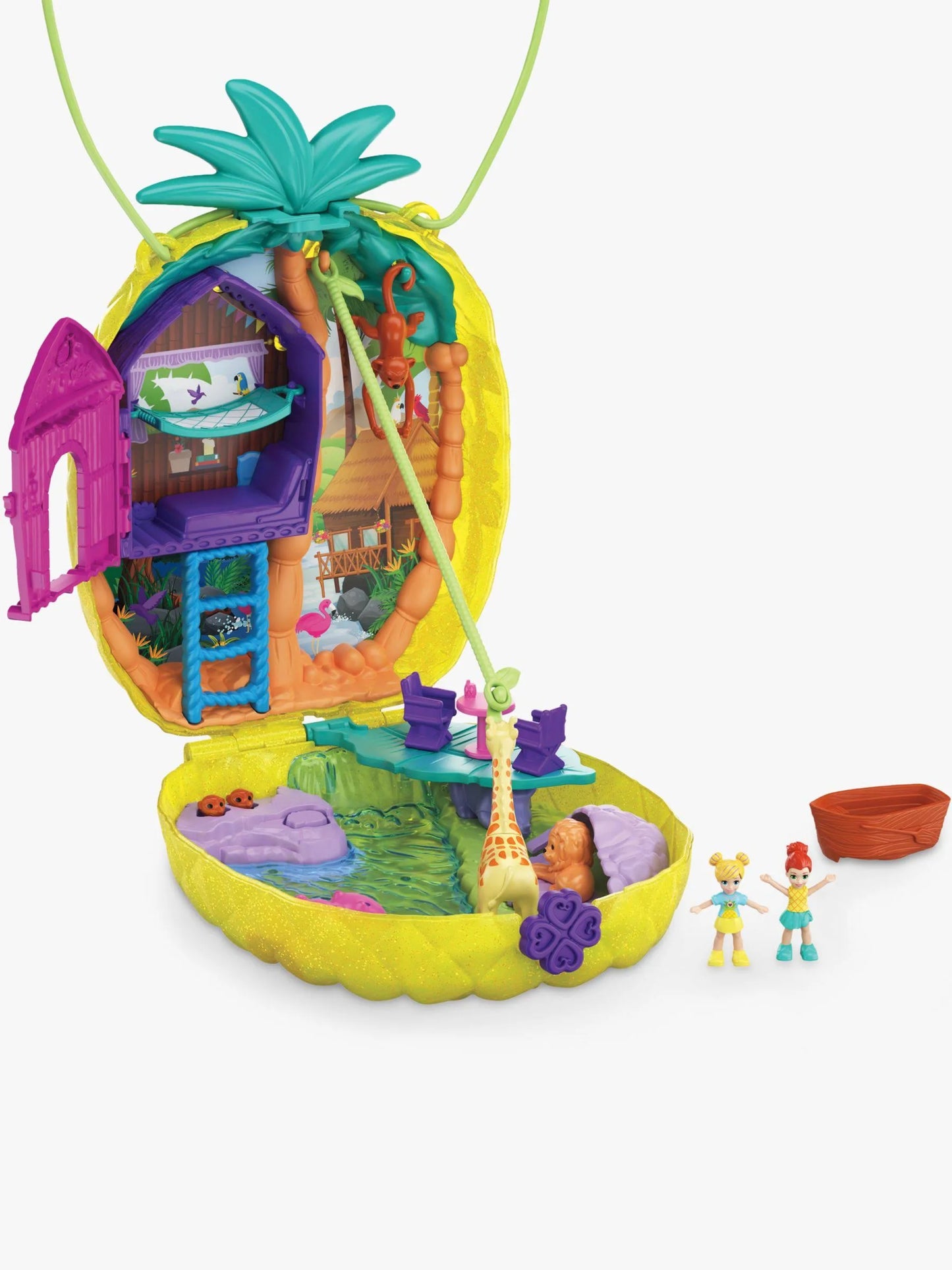 Polly Pocket Tropicool Pineapple Purse