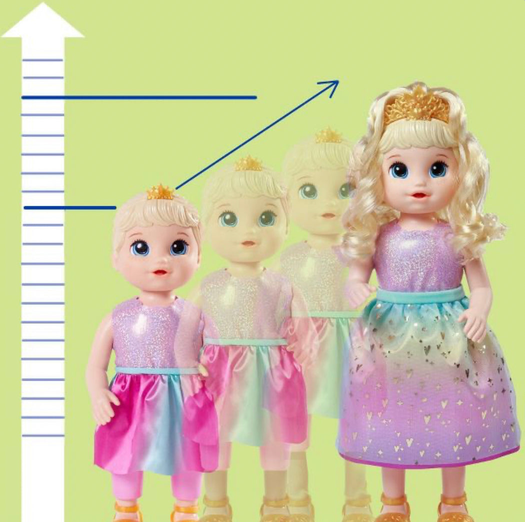 BA BABY ALIVE PRINCESS ELLIE GROWS BLOND