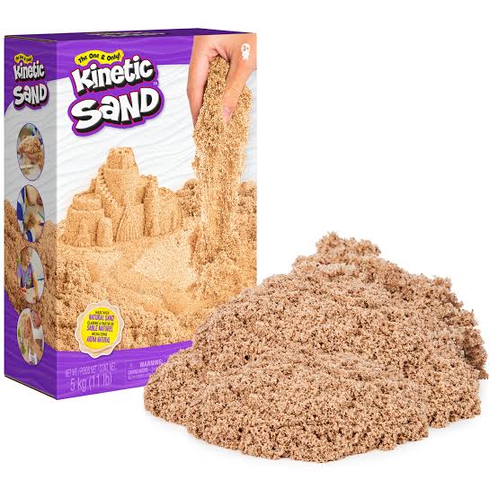 KINETIC SAND 2 1/2 KG BROWN SAND
