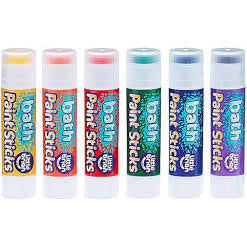 LITTLE BRIAN BATH PAINT STICKS 6PK