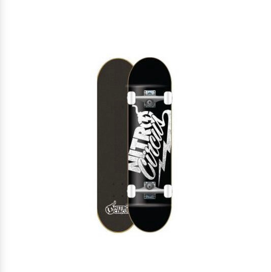NITRO CIRCUS SKATEBOARD BLACK BOLT